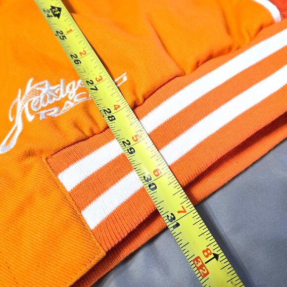 HeadGear Classics Nostalgia Co. Sz  2XL Channel Orange Racing Moto Jacket - Picture 10 of 10